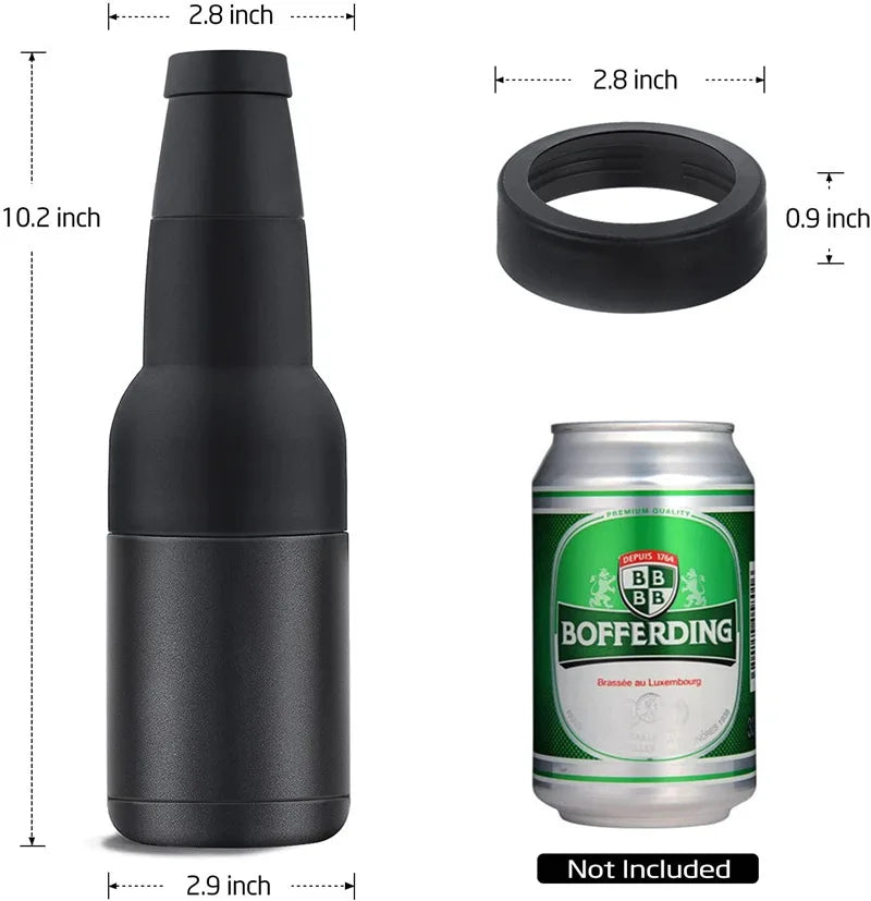 3 in 1 Stainless Steel Beer Holder with Opener